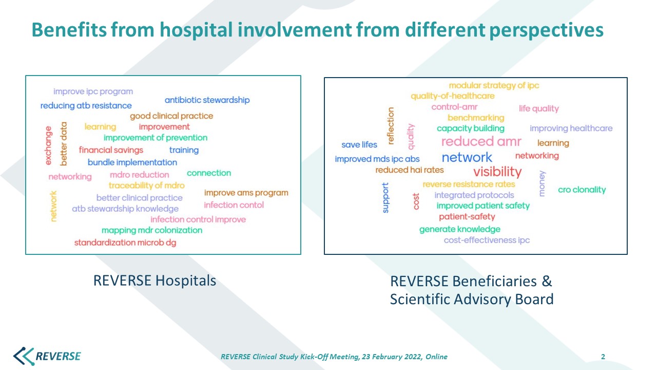 Screenshot from the REVERSE Clinical Study Kick-Off Meeting