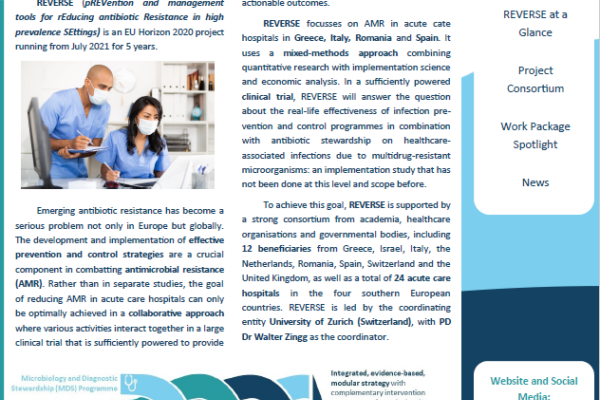 REVERSE News Issue 1 cover page